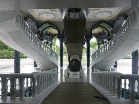 Entrance Stairs and Escalator