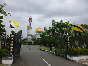 Flags at Gates