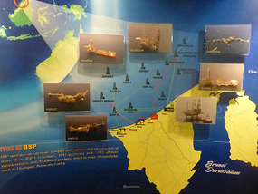 Map of Oil Sites