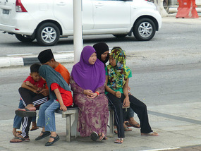 Locals in Shade