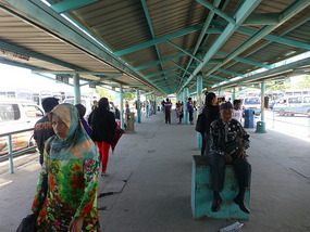 Waiting at the Bus Depot