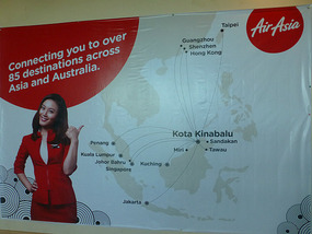 Routes from Kota Kinabalu