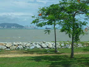 Leaving Penang Island