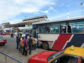 Leaving the City Bus