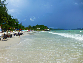Relaxing at the Beach