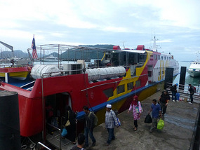Boarding the Ferry