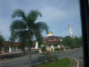 Passing Mosque