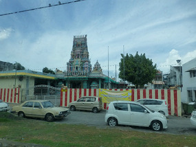 Passing Hindu Temple