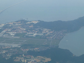Plane Landing on Runway