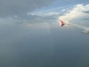 Rainbow in Sky