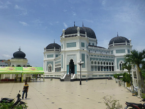 Colourful Mosque