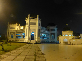 Mosque By Night