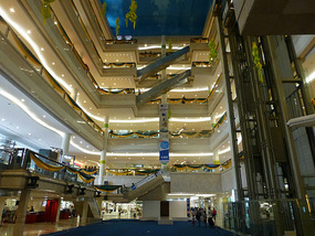 Inside Shopping Mall