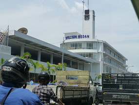 Passing Medan Station