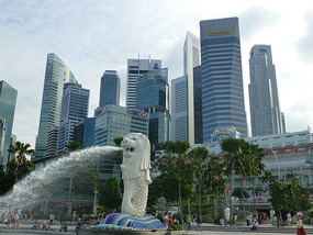 Merlion and Skyscrapers