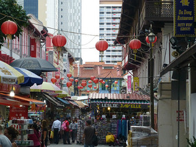 Bustling Chinatown
