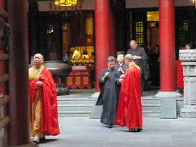 Monks at Ceremony