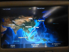 En Route to Korea