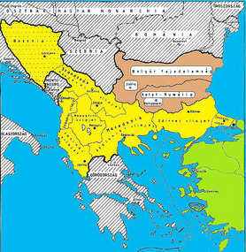 Ottoman Balkan Map