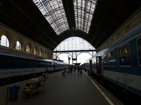 Back at Keleti Station