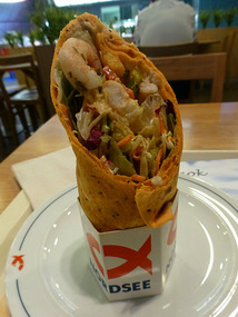 Prawn Egg Wrap
