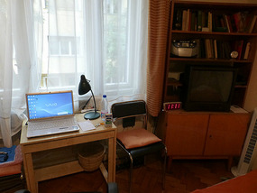 Laptop and Alarm Setup
