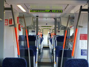 Empty Train Back