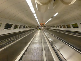 Metro Escalator