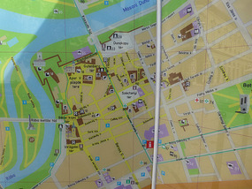 Tourist Town Map