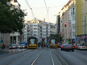 Passing Trams