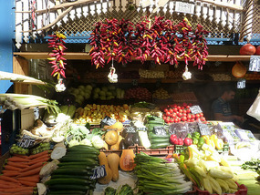 Paprika and Vegetables