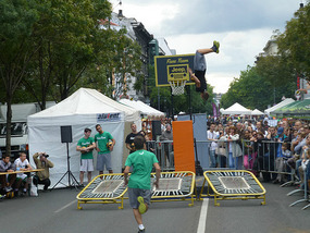 Basketball Acrobatics