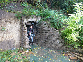 Entrance to Wine Cellar