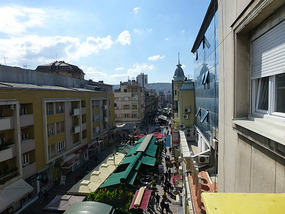 Overlooking Pedestrian Street