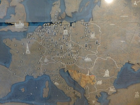 Map of European Camps