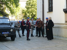 Monk with Soldiers
