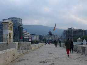 Crossing Stone Bridge