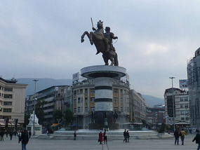 Macedonia Square Monument