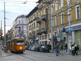 Passing Tram
