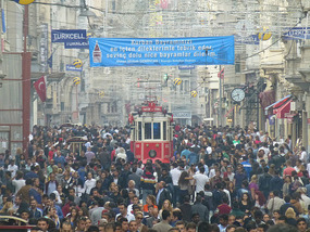 Passing Tram