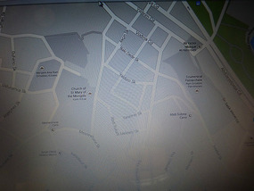 Screen Shot of Map