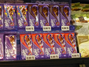 2TL Chocolates Selling for 8TL