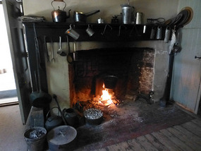 Roaring Fireplace