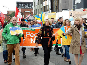 MP Peggy Nash & MPP Cheri Di Novo