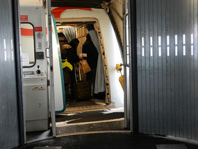 Boarding Plane