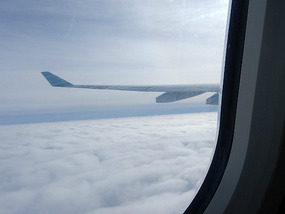 Clear Sky Above Cloud