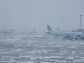Snowy Tarmac