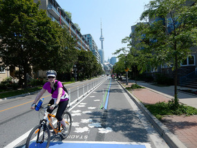 Queens Quay Bike Lanes