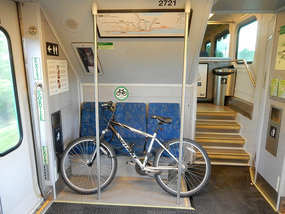 Bike in Train