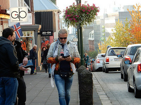 Johnny Logan in Reykjavik